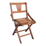 Folding wooden children's chair 1940