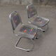 Duo of vintage cantilever chairs