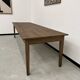 Table de ferme "Dark Brown" en chêne massif 300 X 90 cm
