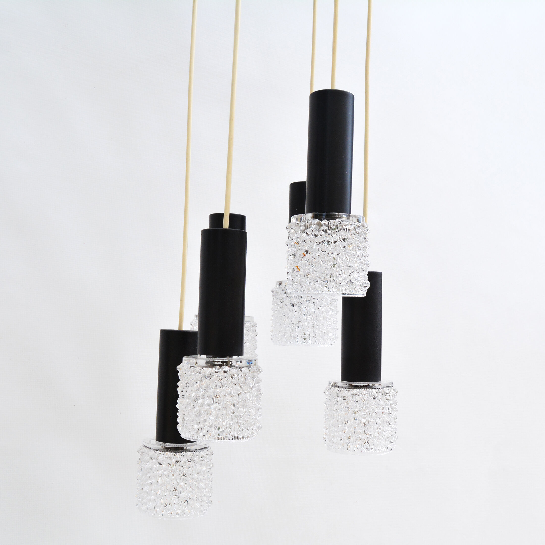Cascade lamp, elektroinstala jilove, czechoslovakia