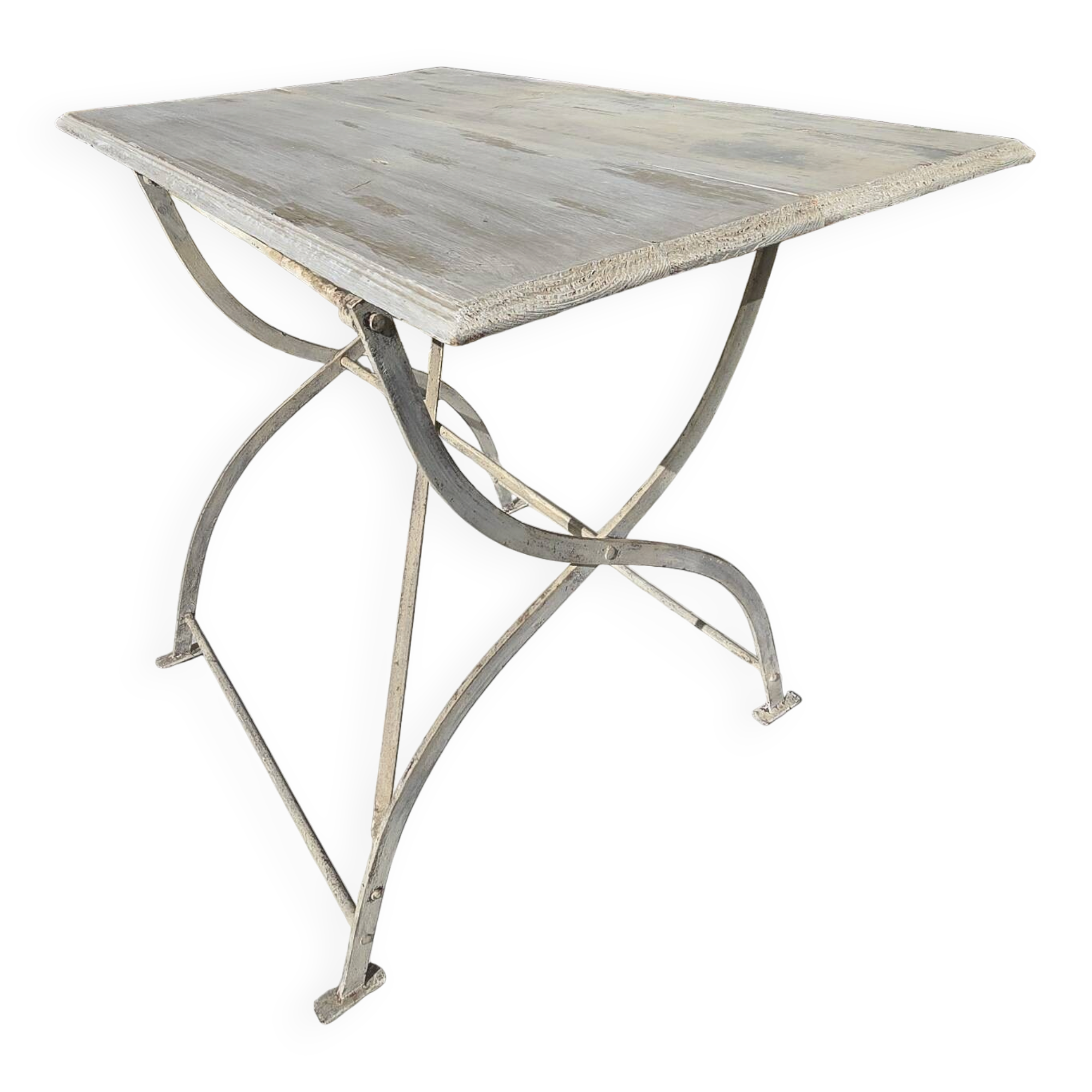 Ancienne table pliante