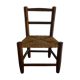 Child mulched chair in vintage wood