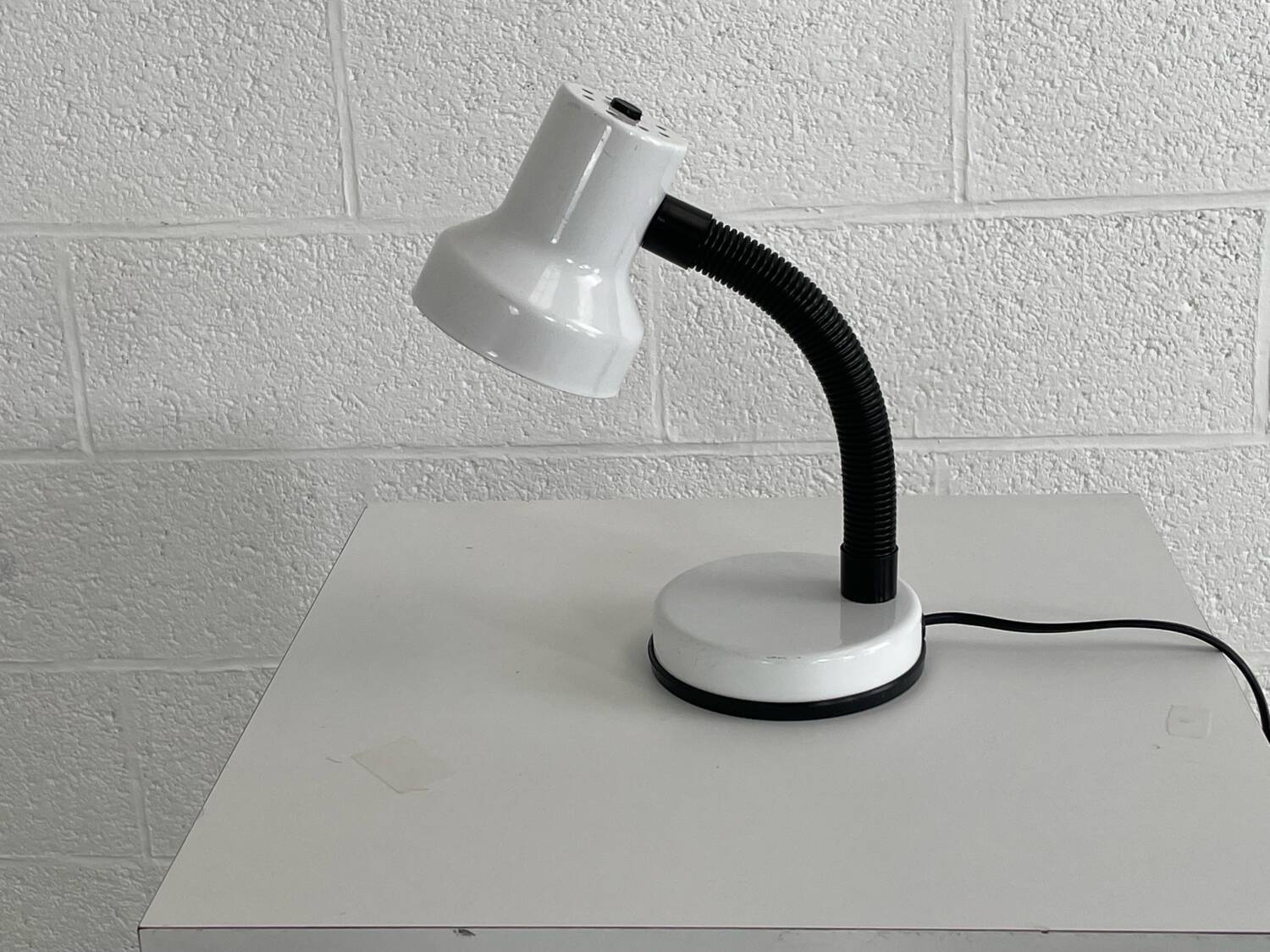 Industrial desk lamp