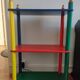 Bookcase shelf pencils Pierre Sala vintage