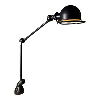 Lampe Jielde deux bras noir satin originale 1960