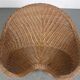 Vintage Rattan Meditation Chair
