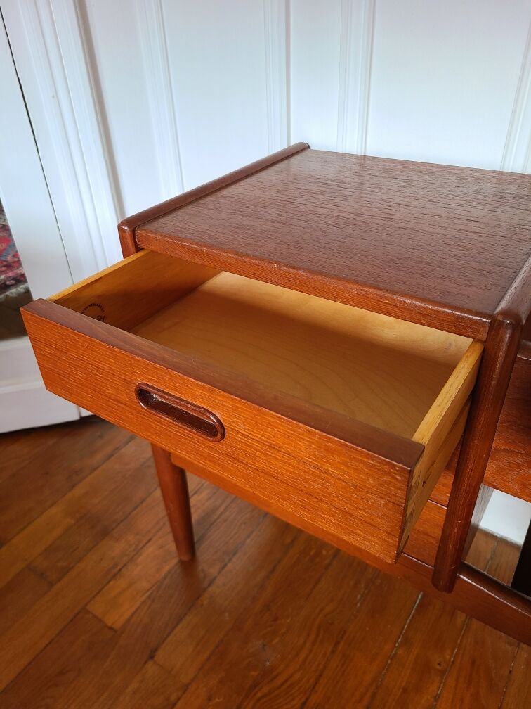 Scandinavian teak planter by Arne Wahl Iversen