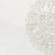 1960s floral round ceiling light