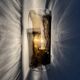 Mid-century glass wall lamp sconce J.T. Kalmar, 1970s, Germany