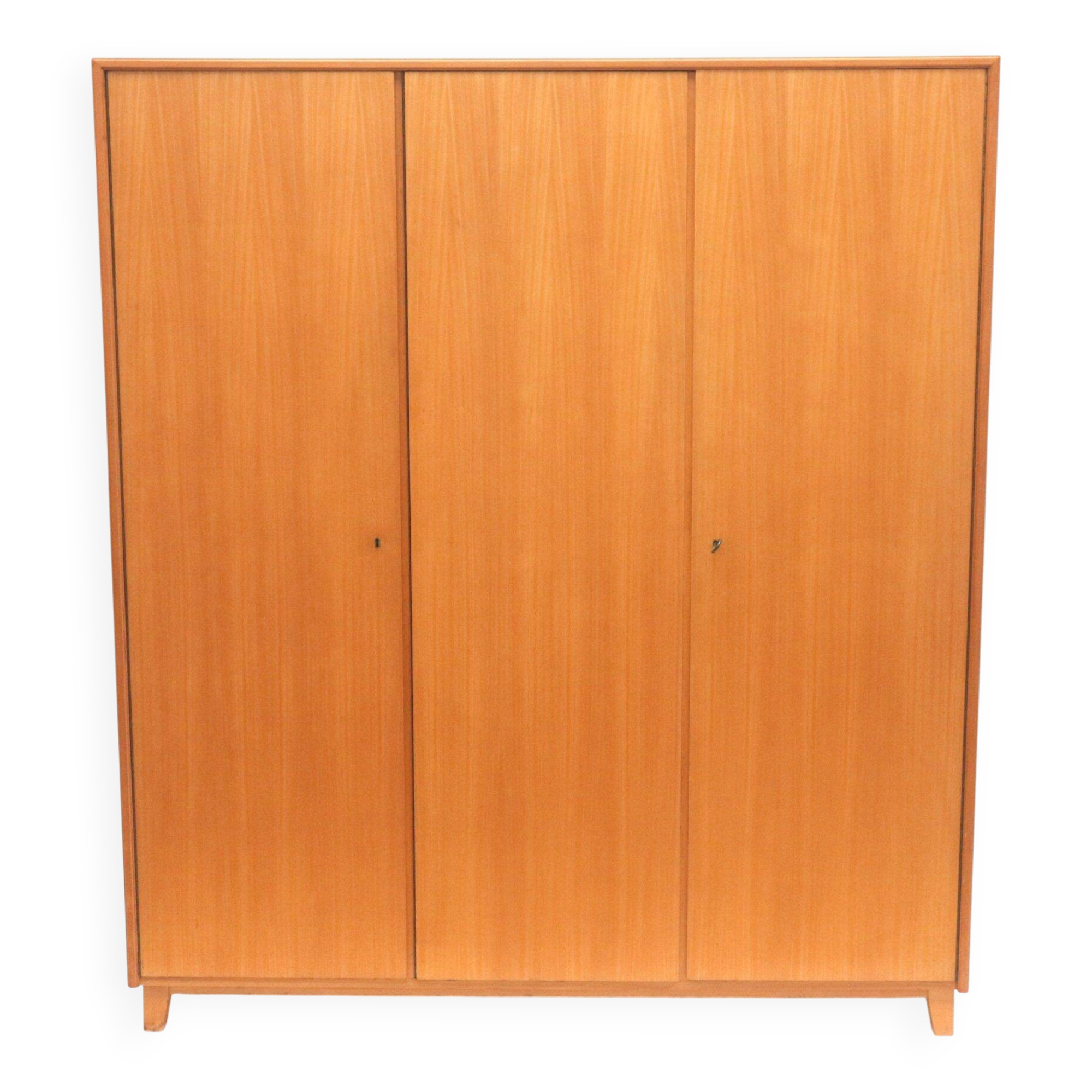 Vintage 3-door wardrobe from the 1960s