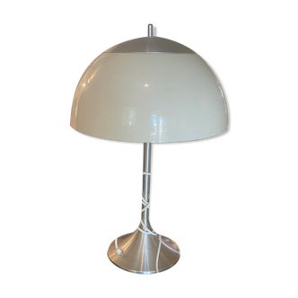 LUM chrome mushroom lamp