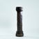 Handcarved wooden pedestal column with grapevine motiv, France 1950s