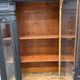 19th-century shop display cabinet in solid oak