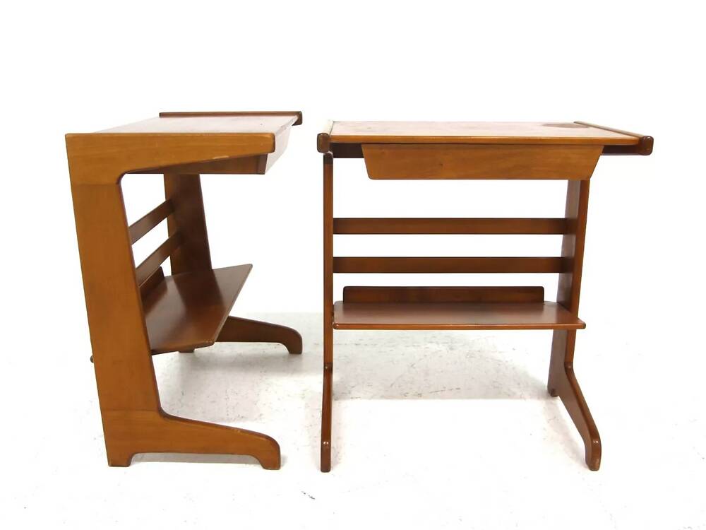 Set of 2 Scandinavian bedside tables, David Rosen, NK, Sweden, 1960.