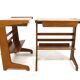 Set of 2 Scandinavian bedside tables, David Rosen, NK, Sweden, 1960.