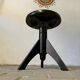 Leather and chain piano stool 1930