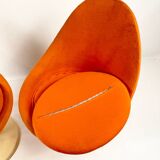 Börje johanson (20th century) johanson design editor pair of chairs of the “venus” model
