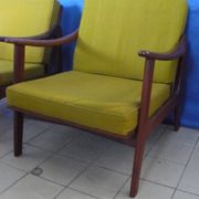 Paire de fauteuils style scandinave des années 60