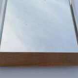 Art deco art deco wood and mirror serving tray