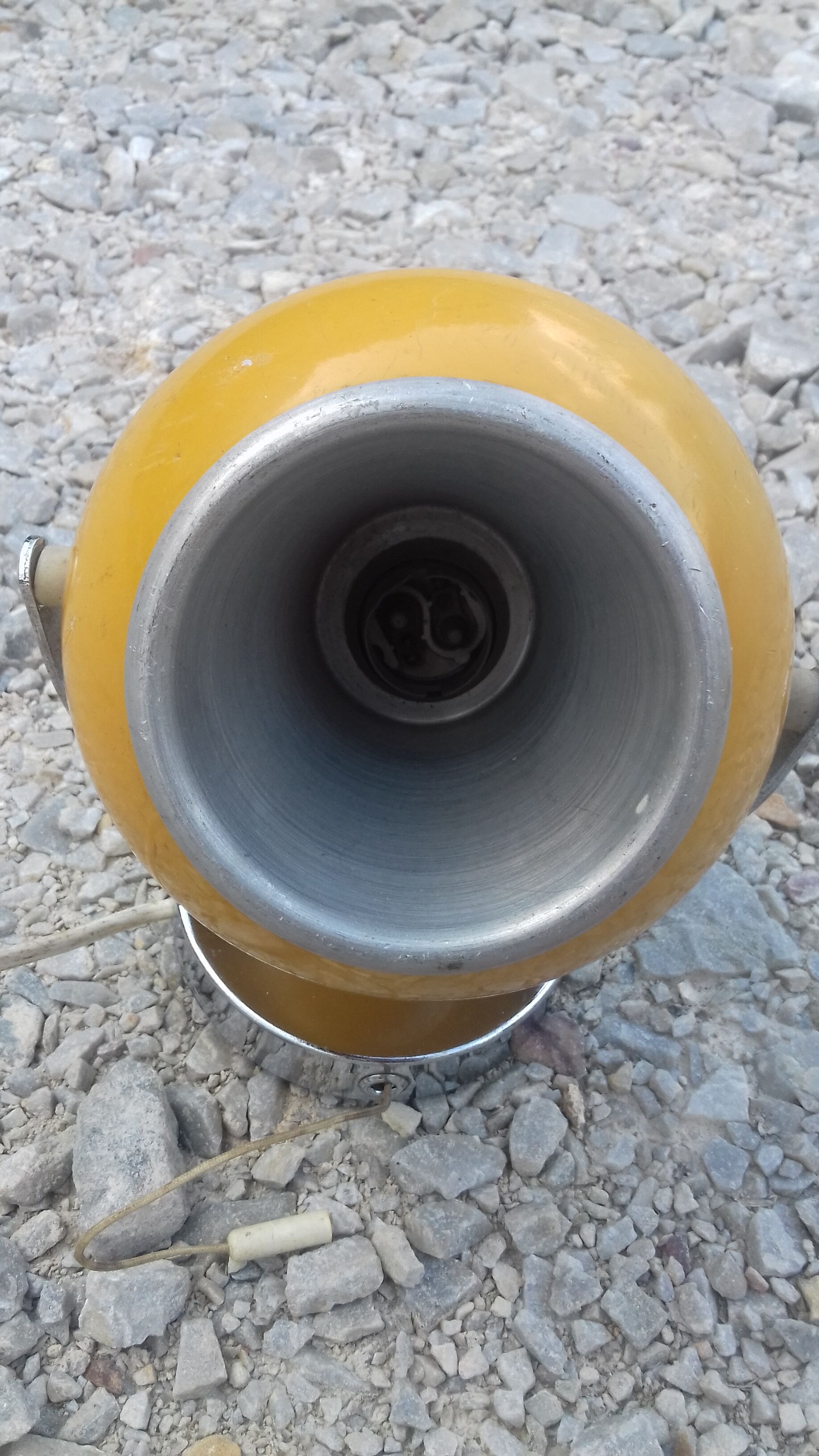 Wall lamp yellow round eyeball 70 design