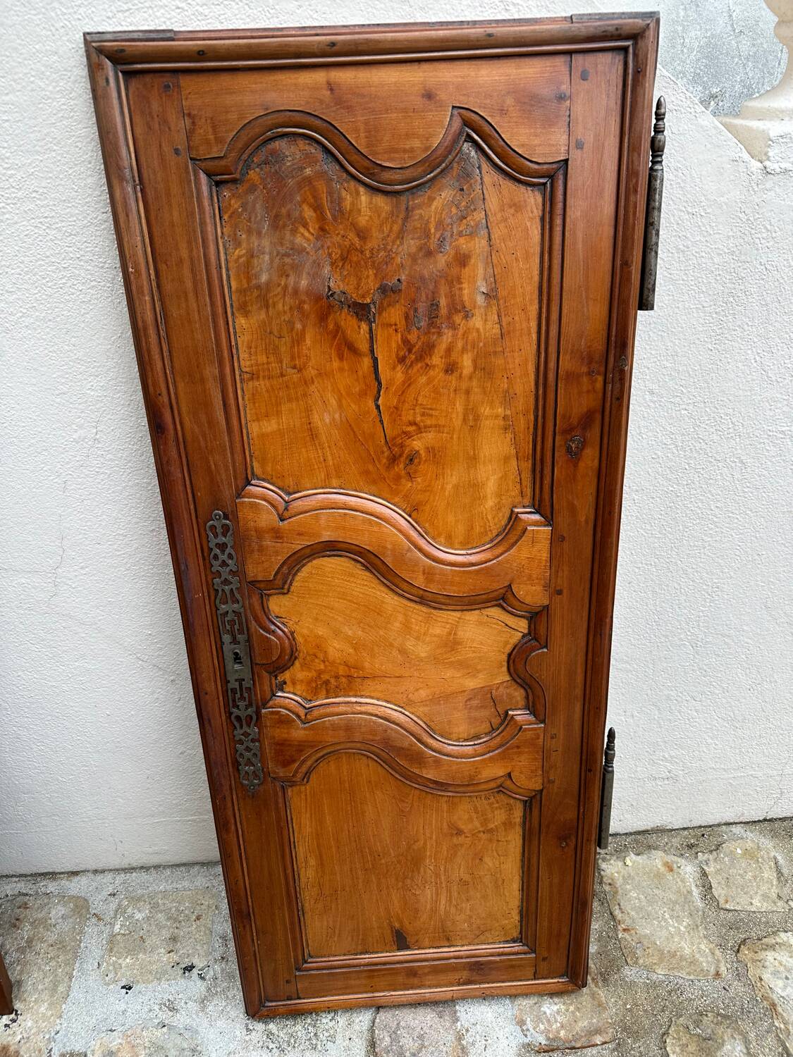 Pair of Louis XV style wardrobe doors