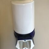 Pair of ceramic and opaline IFÖ sconces