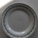 Set of 3 plates Iron Earth Austerlitz collection