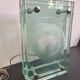 Italian Modern thick glass table lamp from 70s