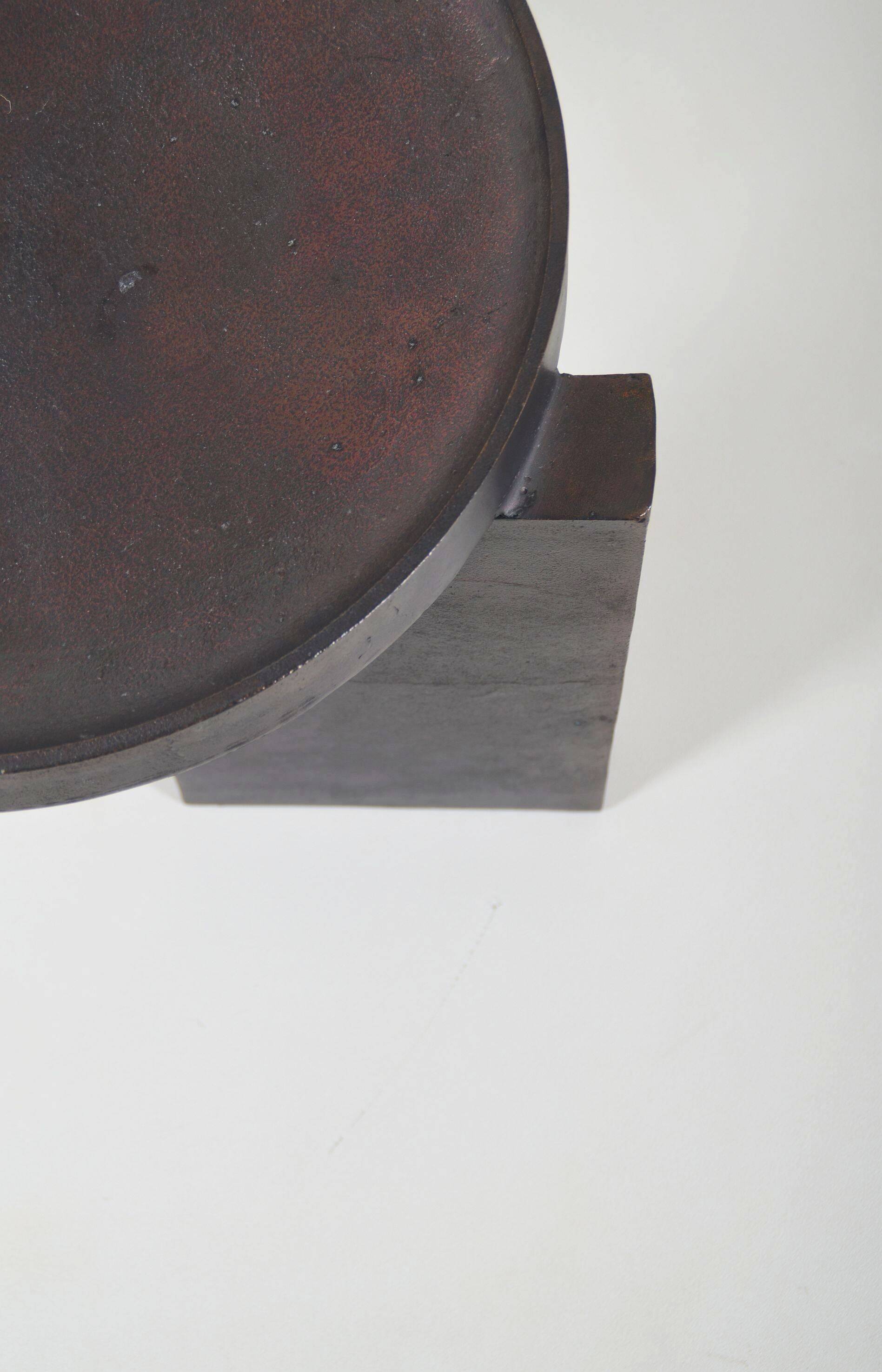 Danish metal side table designed by Nicolaj Nøddesbo & Tommy Hyldahl, 2019