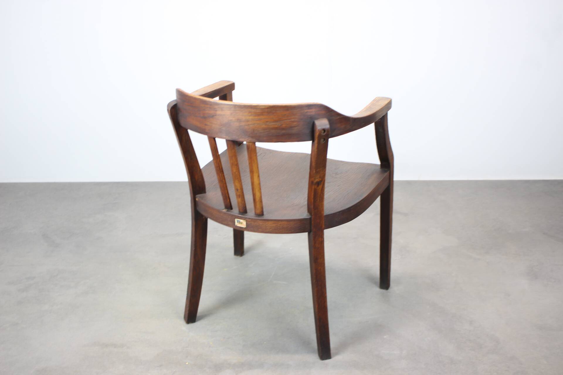 Chaise des années 1930 par Arbor Trade Mark-Prague. Tchécoslovaquie