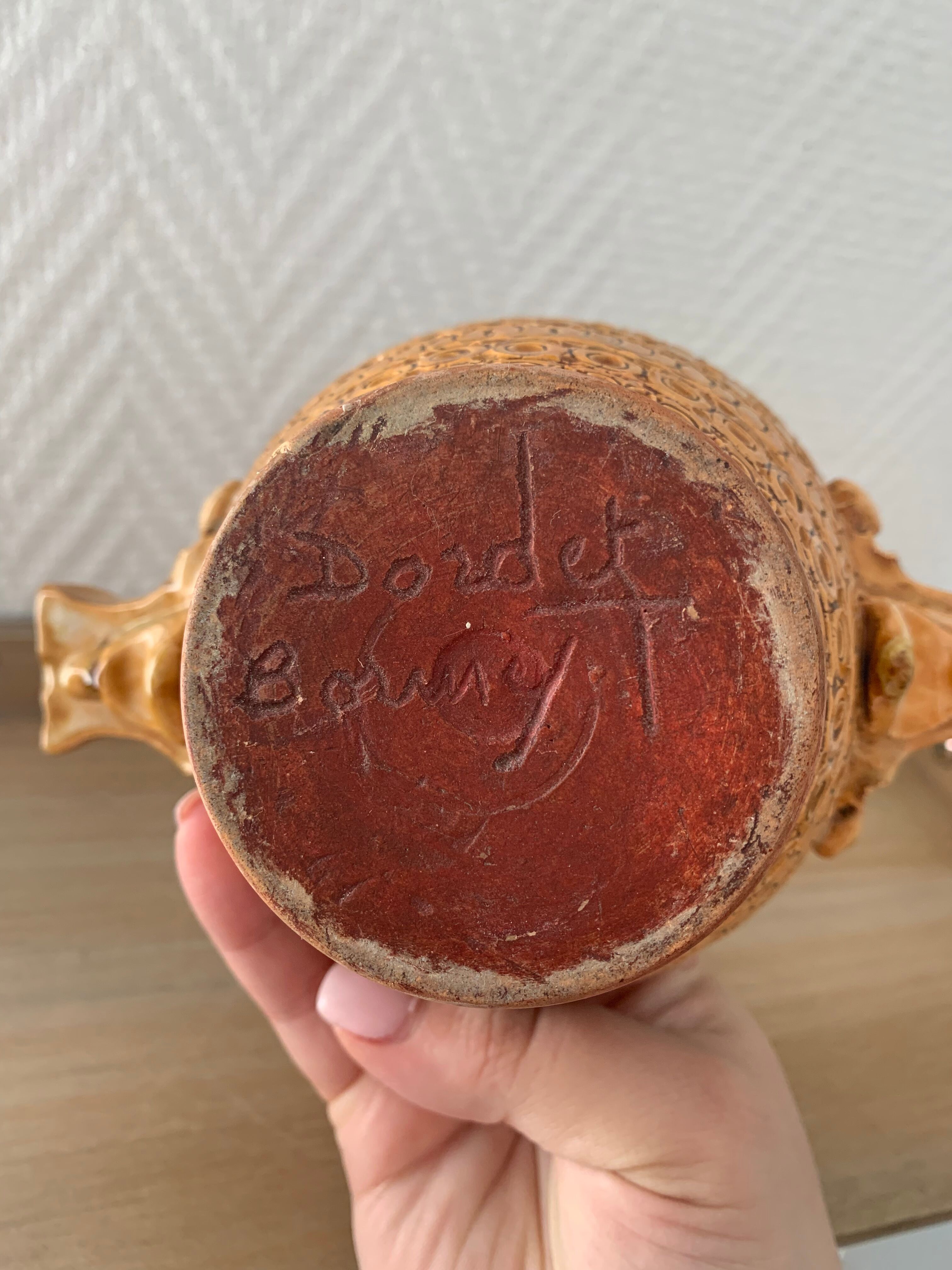 Ceramic handle cup