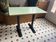 Table de bistrot pieds art deco et Formica