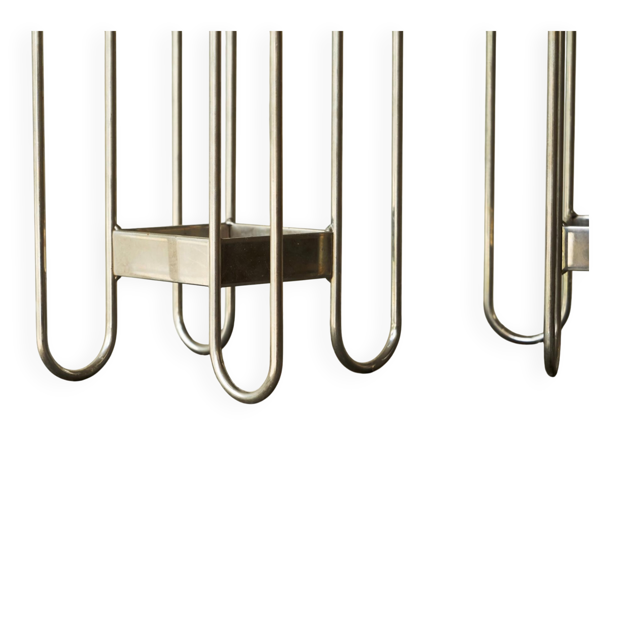 Pair of large candle holders by Tommy Larsen from the 1990s.