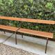 Vintage school bench