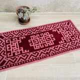 Pure Wool Rug 70s – 126x57cm