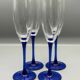 Set of 4 Luminarc champagne flutes made in France