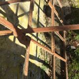 Former cast iron factory window