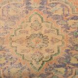 6x10 Peach Orange Classic Handmade Vintage Rug, 174x300Cm