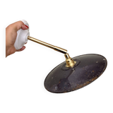 Vintage lampshade wall light in enamelled sheet metal (ref 2)