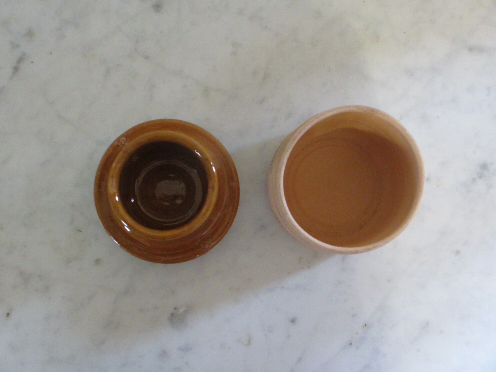 Terracotta water butter maker