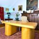 Bureau boomerang art déco, 1940 environ