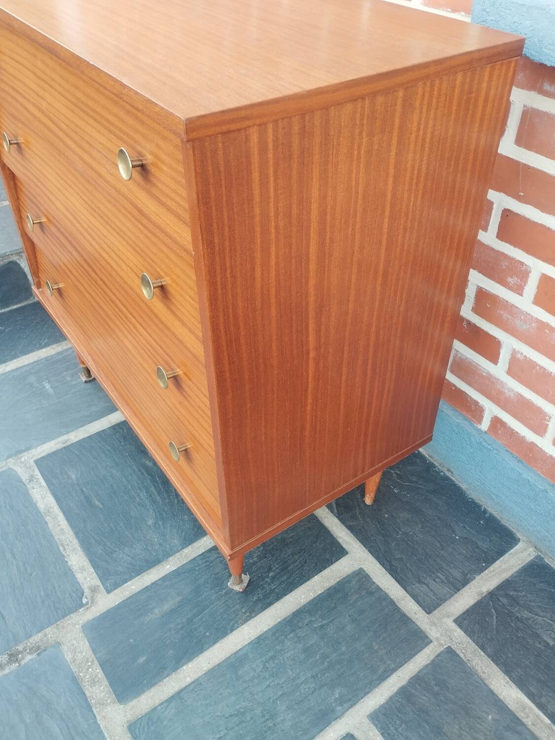 Vintage wooden chest of drawers
