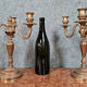 Pair of napoleon III 1900 era candle holders in bronze