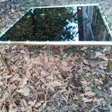 Vintage brass coffee table