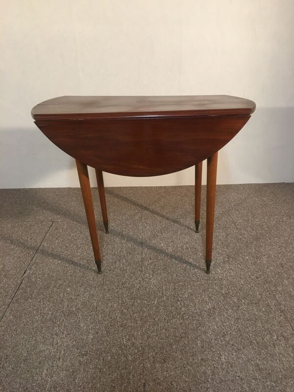 Table à volets acajou