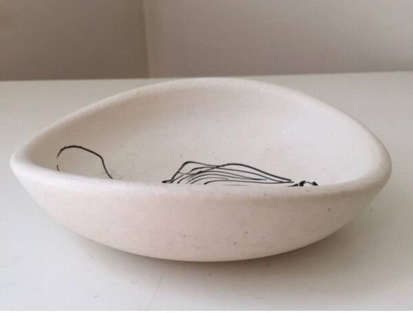 Coupelle céramique le brescon Vallauris 1950