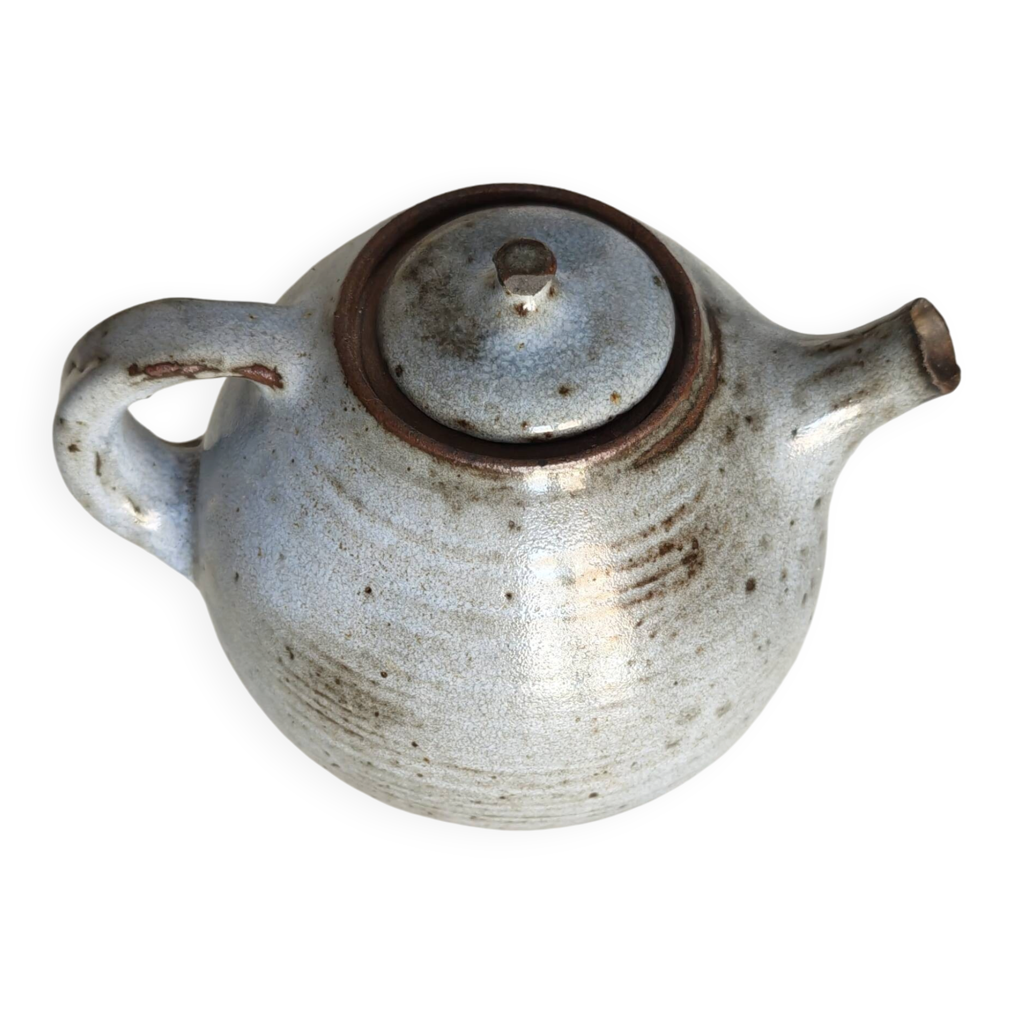 Teapot in grey by Jeanne and Norbert Pierlot