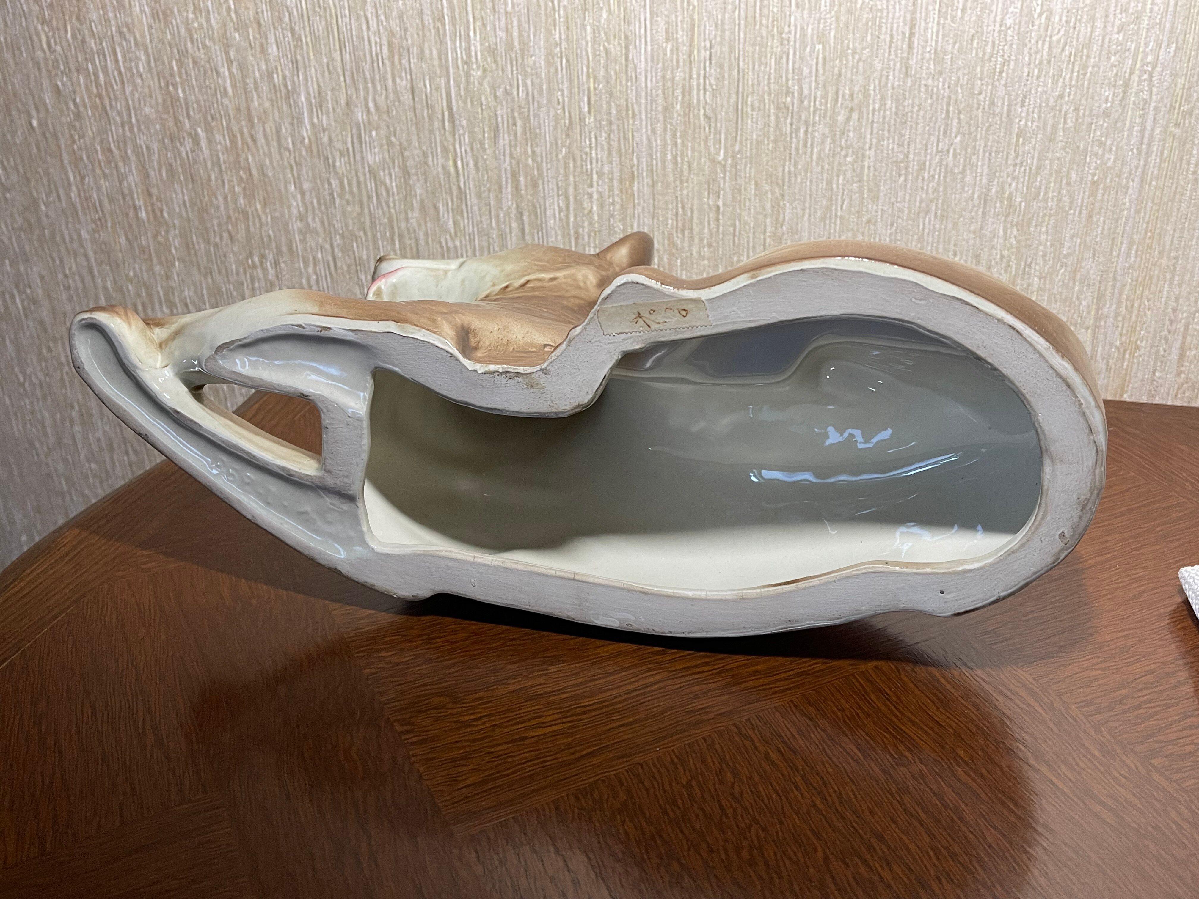 Ceramic dog