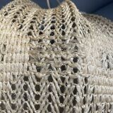 Vintage rattan chandelier
