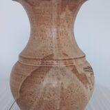 Grand vase grès émaillé de Vallauris fait main 32 cm